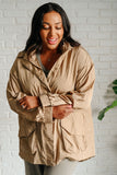 Parachute Jacket in Camel