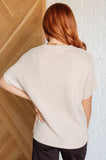 Alice Dolman Sleeve Knit Top in Taupe