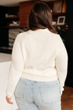 Surplice Crop Sweater