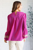 Quinn Embroidered Blouse