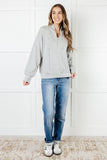 Runner Half Zip Jacket in Heather Grey