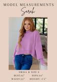 Ribbed Knit V Neck Long Sleeve Top