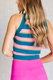 Brinkley Knit Striped Tank