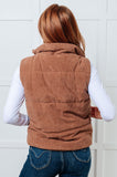 Corduroy Puffer Vest