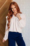 Leanne Balloon Sleeve Blouse