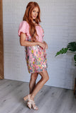 Blooming Balloon Sleeve Dress