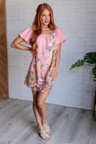 Blooming Balloon Sleeve Dress