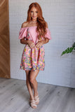 Blooming Balloon Sleeve Dress