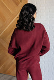 Mattie Knit Set in Wine