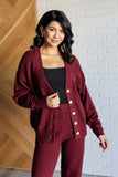 Mattie Knit Set in Wine