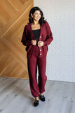 Mattie Knit Set in Wine