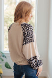 Sometime Safari Animal Print Top