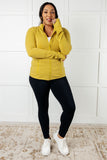 Activewear Jacket in Yellow Pear