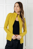 Activewear Jacket in Yellow Pear