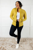 Activewear Jacket in Yellow Pear