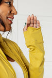 Activewear Jacket in Yellow Pear