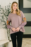 Breeze Floral Patchwork Pullover