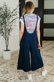 Suit Yourself Adjustable Strap Jumpsuit in Navy