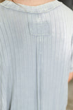 Sunday Mineral Wash Top in Light Grey
