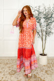 Boho Floral Maxi Dress