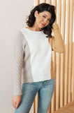 Lydia Color Block Sweater