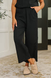 Thyme Culottes in Black