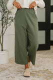 Thyme Culottes in Dusty Pine