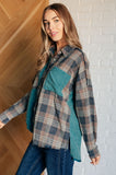 Thermal Plaid Button Up