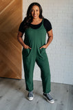 Lawson Jumpsuit in Dark Green