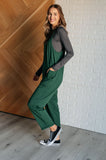 Lawson Jumpsuit in Dark Green