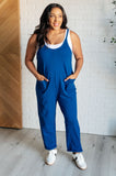 Lawson Jumpsuit in Light Navy