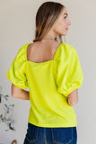 Melanie Balloon Sleeve Blouse