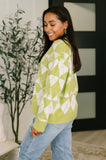 Up, Up and Away Argyle Cardigan