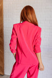 Journey Blazer in Hot Pink