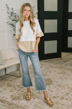 Sami Gingham Print Top