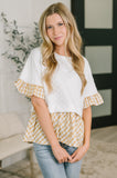 Sami Gingham Print Top