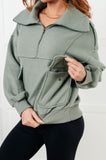 Winter Fleece Collared Pullover