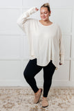 Sara Waffle Knit Top