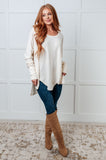 Sara Waffle Knit Top