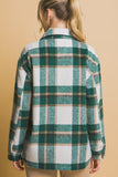 Potter Plaid Button Up Shacket