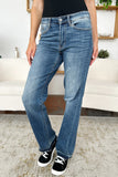 Blake Mid Rise Release Hem Jeans