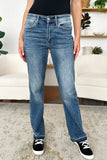 Blake Mid Rise Release Hem Jeans