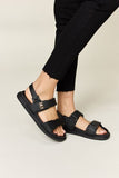 Mara Velcro Double Strap Slingback Sandals