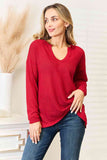 Wide Notch Relax Top