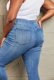 Janavie High Waisted Pull On Skinny Jeans