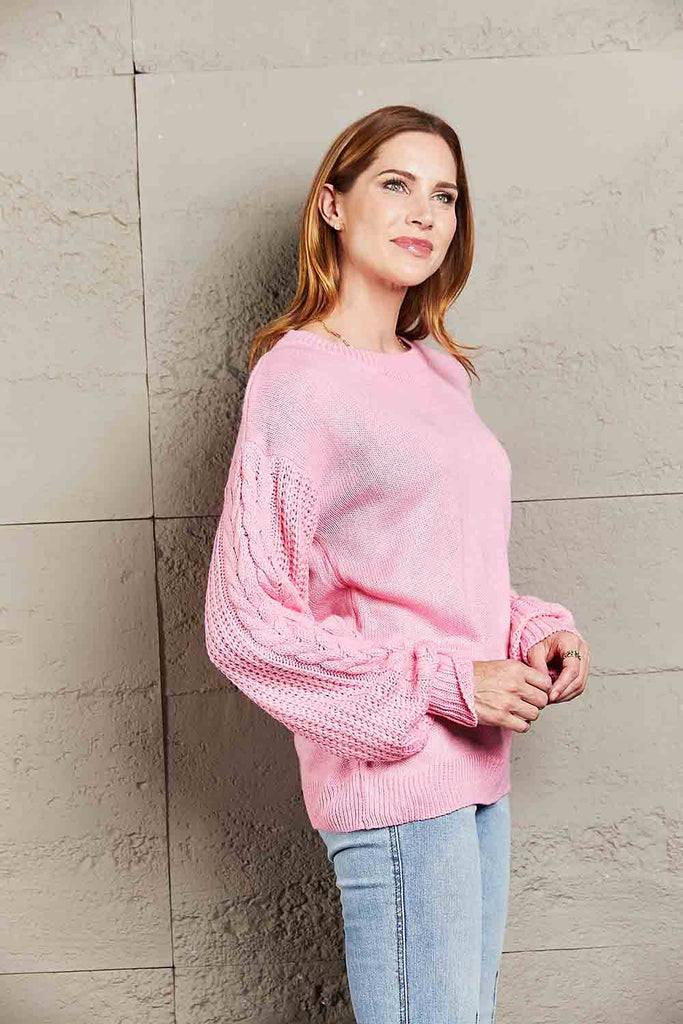 Katrina Cable-Knit Sweater
