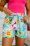 Hawaii  Floral Shorts