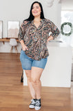 Teena Paisley Top