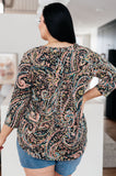 Teena Paisley Top