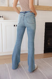 Kiana High Rise Heavy Destroy Flare Jeans